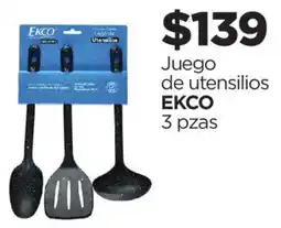 Chedraui EkcO Juego de utensilios oferta