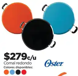 Chedraui Oster comal redondo oferta