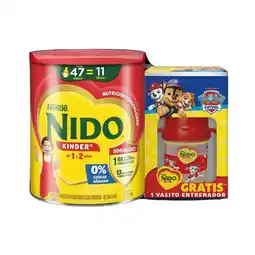 Farmacias Benavides Alimento para Niños a Base de Leche de 1 a 2 años + Vaso Paw Patrol oferta