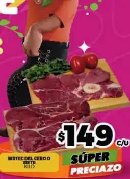 Merco Bistec del Cero o Siete Kilo oferta