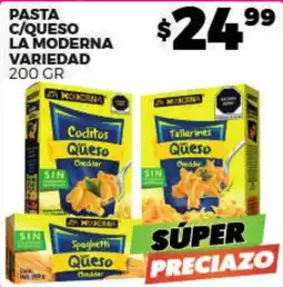 Merco La Moderna Pasta C/Queso Variedad oferta