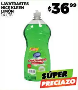 Merco Nice Kleen Lavatrestes Limón oferta