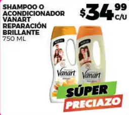 Merco Vanart shampoo o acondicionador reparación brillante oferta