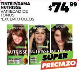 Merco garnier tinte p/dama nutrisse oferta