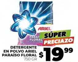 Merco Ariel detergente en polvo paraíso floral oferta