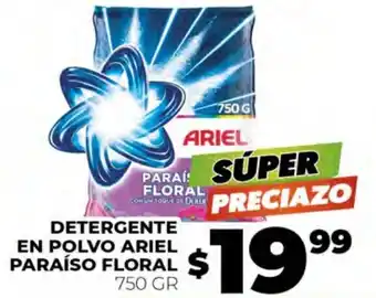 Ariel detergente en polvo paraíso floral