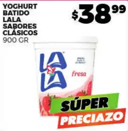 Merco Lala yoghurt batido sabores clásicos oferta
