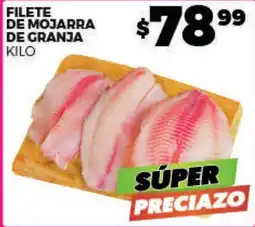 Merco filete de mojarra de granja oferta
