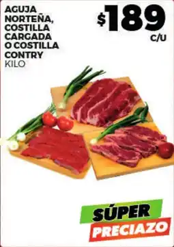 Merco Aguja Norteña, Costilla Cargada O Costilla ContrY oferta