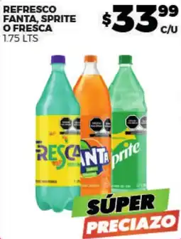 Merco fresca fanta sprite oferta