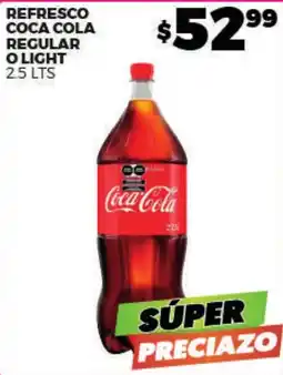 Merco Coca Cola Refresco Regular o Light oferta