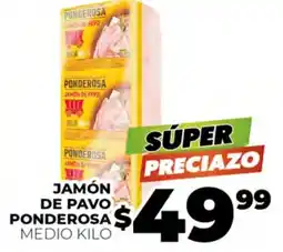 Merco Ponderosa jamón de pavo oferta