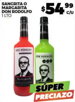 Merco Sangrita O Margarita Don Rodolfo oferta