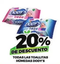 Merco dody's todas las toallitas húmedas oferta