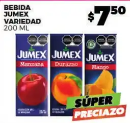 Merco Jumex bebida variedad oferta