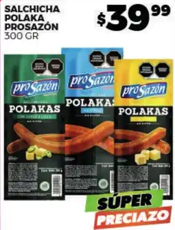 Merco proSazón salchicha polaka oferta