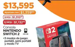 Chedraui Nintendo Switch consola oferta