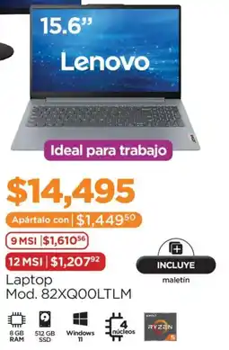 Chedraui Lenovo Laptop oferta