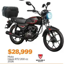 Chedraui Veloci Moto Hawk RT2 200 cc oferta