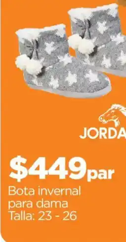 Chedraui Jordache Bota invernal para dama oferta
