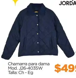 Chedraui Jordache chamarras para dama oferta