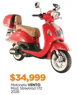 Chedraui Motoneta VENTO oferta