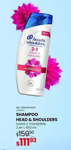 Woolworth Head & shoulders - shampoo oferta