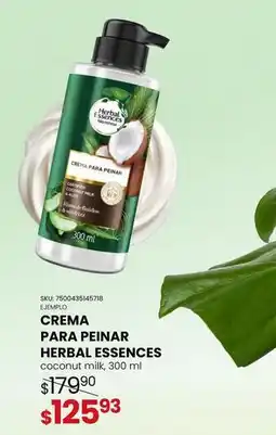 Woolworth Herbal essences - crema para peinar herbal essences oferta