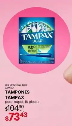 Woolworth Tampax - tampones oferta