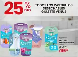 Woolworth Gillette - rastrillo sensitive venus oferta