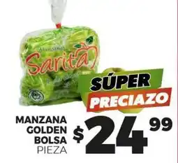 Merco Sarita - manzana golden bolsa pieza oferta