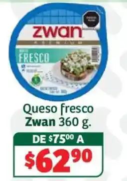 Soriana Híper Zwan Queso fresco oferta