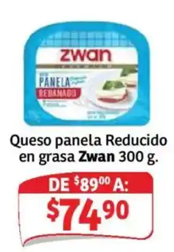 Soriana Mercado Zwan Queso panela Reducido oferta