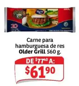 Soriana Mercado Older Grill Carne para hamburguesa de res oferta