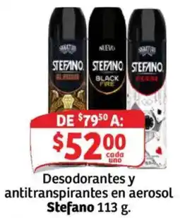 Soriana Mercado Stefano desodorantes y antitranspirantes en aerosol oferta