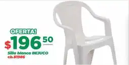 Super Gutiérrez bejuco silla blanca oferta