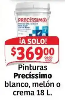 Soriana Mercado Pinturas Precíssimo oferta