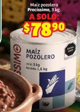 Soriana Híper Owissimo Maíz pozolero oferta