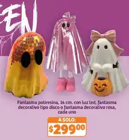 Soriana Híper Fantasma poliresina oferta