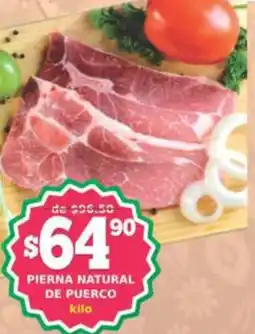 Super Gutiérrez Pierna Natural De Puercokilo oferta