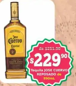 Super Gutiérrez Tequila JOSE CUERVO REPOSADO oferta