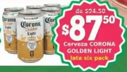 Super Gutiérrez Cerveza CORONA GOLDEN LIGHT oferta