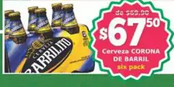 Super Gutiérrez Cerveza CORONA DE BARRIL oferta