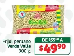 Soriana Híper Frijol peruano Verde Valle oferta