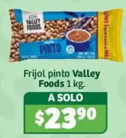 Soriana Híper Valley Foods frijol pinto oferta