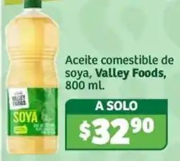 Soriana Híper Valley Foods Aceite comestible de soya oferta