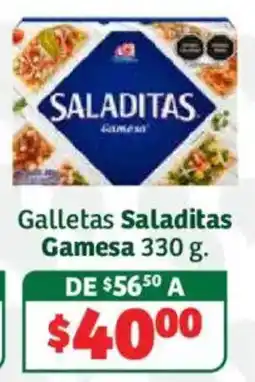 Soriana Híper Galletas Saladitas Gamesa oferta