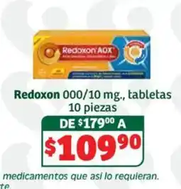 Soriana Híper Redoxon 000/10 mg, tabletas oferta