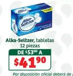 Soriana Híper Alka-Seltzer, tabletas oferta