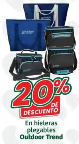 Soriana Híper Outdoor Trend hieleras plegables oferta